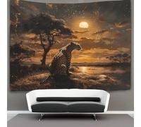 KKOLASXZE 3D Leopard Printed Wall Blanket Home Decoration Bedding Poster Wall Art Tapestry Wall Hanging Tapestry Soft Polyester for Bedroom,Decorations Beach Blanket College Dorm 180cmx230cm