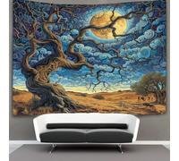 KKOLASXZE 3D Tree of Life Print Wall Blanket Home Decoration Bedding Poster Wall Art Tapestry Wall Hanging Tapestry Soft Polyester for Living Room Bedroom Dorm Decor 150cmx200cm