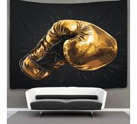 KKPBHTYVG 3D Boxing Glove Print Wall Blanket Home Decoration Bedding Poster Wall Art Tapestry Wall Hanging Tapestries Soft Polyester for Bedroom Living Room Dorm Home Decorations 130cmx150cm