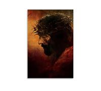 KKPLO The Passion Of The Christ Film Poster Poster Decorative Painting Canvas Wall Posters And Art Picture Print Modern Family Bedroom Decor Posters 20x30inch(50x75cm)