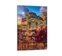 KKPLO Works of Antoni Gaudí Poster Decorative Painting Canvas Wall Posters And Art Picture Print Modern Family Bedroom Decor Posters 20x30inch(50x75cm)