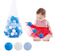 KKPLZZ 100pcs LDPE Baby Toy Ocean Ball Multicolor 5.5cm Plastic Pit Ball for Kids