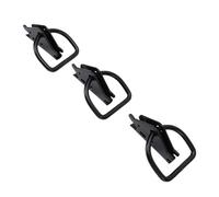 KKPLZZ 10Pcs E Track D Ring Tie Down Anchor, Alloy Steel 5500lbs Break Strength 2500lbs Working Load, with Erosion Resistant Zinc Coating, for Motorcycle Trailer Truck Vehicle Cargo