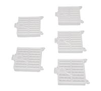 KKPLZZ 10PCS Queen Bee Catcher Cage, Plastic Transparent Compact Lightweight Secure Catcher Box with See Through Design for Beekeeping Tools