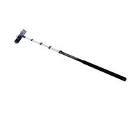 KKPLZZ 15ft Solar Panel Cleaning Brush Kit, with 12in Nylon Brush Head and Telescopic Water Fed Pole, for Window Gutter Roof High Ceiling