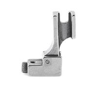 KKPLZZ 1pc Industrial Flat Bed Sewing Machine Presser Foot, Invisible Zipper Foot Replacement Made of Steel, with Easy Zipper Insertion, for Most Industrial Sewing Machines