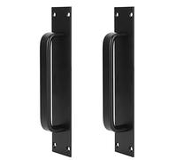 KKPLZZ 2Pcs Aluminum Alloy Door Handle, High Hardness Wear Resistant Anti Rust Sliding Door Pull Handle, with Fixed Screws Accessories, for Balcony Wood House Doors