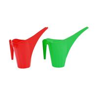 KKPLZZ 2Pcs Long Spout Watering Cup,1.2L Portable Plastic Water Pitcher with Comfortable Handle for Indoor Outdoor Plants Flowers Succulents