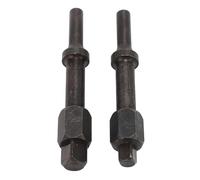 KKPLZZ 2PCS Pneumatic Breaker Set, 3/8in 1/2in Air Hammer Bit for Bearing Fastener Caliper Removal, with 19mm Hex for Impact Sockets