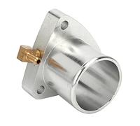 KKPLZZ 3 Bolt Turbo Outlet Adapter for GT25 GT28 T25 | Brass 90 Degree Fitting, Resistant Metal, Intercooler Side Fitment, 41mm Inner Diameter, 3 Bolt