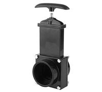 KKPLZZ 50mm RV Drain Valve, ABS Material Resistant with Tempered Valve Stem for Van Caravan Outdoor Use