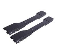 KKPLZZ Appliance Roller, 550-690mm Adjustable Extendable Heavy Duty Mover with 36 Wheels Anti Vibration Lock, for Washing Machine Refrigerator Freezer (Black Wheels)