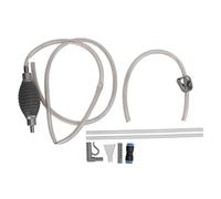 KKPLZZ Aquarium Siphon Cleaner, Manual Control Switch with 3 Nozzles for Fish Tank Cleaning Water Change (Standard)