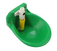 KKPLZZ Automatic Waterer, 1L Water Storage Capacity Adjustable Water Volume Plastic Livestock Bowl with Mounting Holes for Easy Installation, for Pig Cow Sheep Farm Pasture