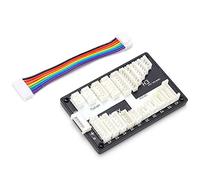 KKPLZZ Battery Balance Charge Board 2-6S JST-XH JST-EH Adapter | Parallel Charge Adapter, Multi-color Flat Cable, Charger Use, 7.4-22.2V, JST-XH JST-EH /PQ TP/FP Compatible