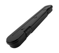 KKPLZZ Chainsaw Chain Storage Box, Large Capacity Plastic Organizer Electric Saw Chain Carrying (Black)