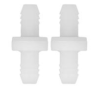 KKPLZZ Check Valve, 3/8in 10mm Plastic One Way Non Return Water Valve for Air Compressor Aquarium Pump Fuel Gas Liquid Water Treatment (CDDV6)