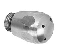 KKPLZZ Coffee Machine Steam Nozzle, Universal Stainless Steel Replacement Accessory with 4 Hole Design for Multi Brand Machines