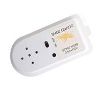 KKPLZZ Crickets Sound Toy, Auto Turn Off Sticker Noise Maker for Desk Prank Gag with Clear Chirping Sound (White)