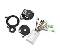 KKPLZZ Electric Bike Conversion Kit, 15A Controller with LED S800 Display Panel, 130X Thumb Throttle, 8C Speed Assist Sensor, Compatible 36V 48V for 250W 350W Motor DIY Electric B