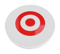 KKPLZZ EVA Archery Target, Round Moving Target with 5 Papers for Outdoor Archery Practice Skills Improvement