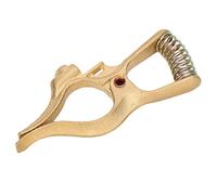 KKPLZZ Ground Clamp 300A Brass Anti Manual Hardware | Industrial Grounding, Brass Construction, Anti Coating, Burr Free Finish, Manual Use, Earth Clamp