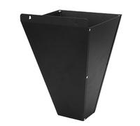 KKPLZZ Heavy Duty Iron Poultry Restraint Cone, Efficient Processing Equipment for Turkeys Ducks Geese Up to 18lbs, with Flat Back Stable Design
