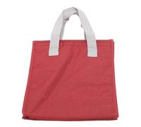 KKPLZZ Insulated Lunch Bag Reusable Tote for Work Picnic Travel (Burgundy) | Cationic Oxford Fabric, Aluminum Foil Lining with 5mm Pearl Cotton, Leak-proof and Easy-clean, Fits Lunch Drinks and