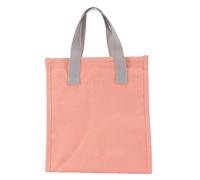 KKPLZZ Insulated Lunch Bag Reusable Tote for Work Picnic Travel (Pink) | Cationic Oxford Fabric, Aluminum Foil Lining with 5mm Pearl Cotton, Leak-proof and Easy-clean, Fits Lunch Drinks and