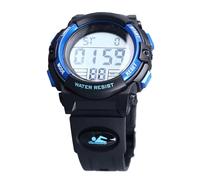 KKPLZZ Kids Digital Watch, Water Resistant up to 50M, 12 Hours a Day, Electronic Watch, Alarm Clock with Calendar, Stopwatch for Boys and Girls
