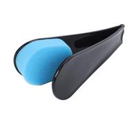 KKPLZZ Lotion Applicator for Back, Folding Long Handle Self Tanning Applicator with Blue Sponge Head, for Sunscreen and Body Cream
