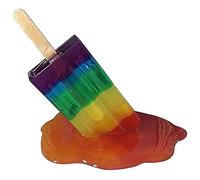 KKPLZZ Melted Ice Cream Ornaments, Melting Popsicle Sculpture,Creative Melting Ice Cream Resin Ornament Art Sculpture for for Home Decoration