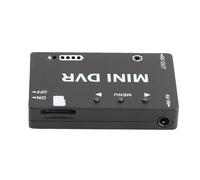 KKPLZZ Mini FPV DVR Module, Aluminum Alloy Shell Lightweight Low Power Consumption, with NTSC PAL Switchable Built in Battery, for FPV Drone RC Model Racing Car