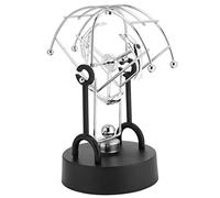 KKPLZZ Perpetual Motion Toy, Battery Powered Electronic Swing Device for Science Classroom Office Desk Decor