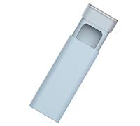 KKPLZZ Portable Plastic Sealed Large Capacity Drug Case Moisture Proof for Outdoor Travel, Blue sky