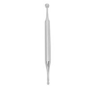KKPLZZ Professional Stainless Steel Ear and Body Point Probe, Double Headed Acupuncture Massage Pen with 2 Tip Sizes for Pressure Point, Headache and Muscle Pain Relief