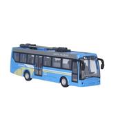 KKPLZZ Remote Control Bus, High Simulation All Directions Driving Rechargeable RC School Bus Toy for Kids, with Remote Control and Battery (Blue)