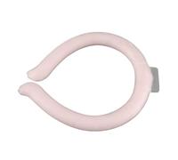 KKPLZZ Reusable Neck Cooling Tube, Wearable Cooling Neck Wraps for Summer with Durable TPU Material, Hands Free Heat Dissipation for Office Outdoor Sports (18 Freeze Point S Size Pink)