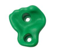 KKPLZZ Rock Climbing Holds, 10 PCS PE Climbing Rock Wall Grips with Ergonomic Hand Feeling, for Indoor Outdoor Wall (Green)