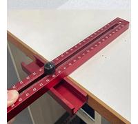 KKPLZZ Router Milling Bracket, Aluminum Alloy Trimming Machine Flip Board Woodworking Circle Cutting Jig with Detachable Design, for MDF Decorative Panels Fine Woodworking Boards