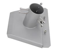 KKPLZZ Satellite Dish Pipe Adapter, Stainless Steel Antenna Mounting Plate with 360 Degree Rotation and 20° Tilt, for Gen3 V3 Standard Dish
