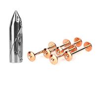KKPLZZ Sewing Machine Shuttle Bobbin Case, High Speed Automatic Cutting Thread Metal Shuttle Case with 5 Bobbins for 27 28 127 128 Treadle Sewing Machines