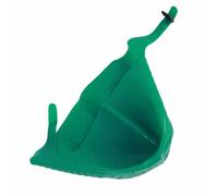 KKPLZZ Silicone Hair Coloring Highlighting Hat, Adjustable Strap Reusable Hair Dyeing Tool for Beauty Salon, with Soft Organic Material (Green)