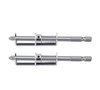 KKPLZZ Spring Loaded Screwdriver Bit, Anti Drop Screw Holder for Single Hand Use with Quick Spring Clamp, Retaining Tool for Electricians Mechanics Home Repair