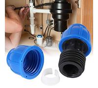 KKPLZZ Stop Taps 20Mm 22Mm Copper Pipe Straight Coupler 20×10×4 5Pcs Pe Plastic 20Mm To 20Mm Straight Water Pipe Connector Pipe Connection Adapter Fitting