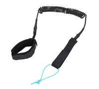 KKPLZZ Surfboard Leash, Quick Rebound Spiral Spring Design with 360 Connector and Adjustable Length, for Stand Up Paddle Board Shortboard Longboard