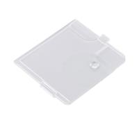 KKPLZZ Transparent Sewing Machine Needle Plate Cover, Plastic Dust Proof Replacement with Visibility for Ambition 1.0 1.5 Quilt 2.0 Essential