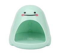 KKPLZZ UV LED Nail Polish Curing Lamp, Dual Light Source 4pcs Lamp Chips Fast Curing Mini Dinosaur Design, with USB Port for Home Travel Manicure (Green)