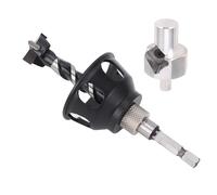 KKPLZZ Vertical Drill Guide, Aluminum Alloy Ergonomic Portable Straight Hole Drilling Fixture, with Quick Adjustable Design, for Woodworking and Professional Tasks