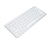 KKPLZZ Wireless Bluetooth Keyboard, Portable, Compact, Ultra-Slim, Bilingual, Universal, for PC and Laptop (Italian QWETZ Layout)